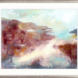 Estuary Abstract II X-Large (1000mm W x 1400mm H) / Clear Acrylic