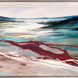 Estuary Abstract III (Canvas) Large (1109mm W x 903mm H)