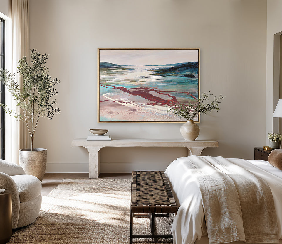 Estuary Abstract III (Canvas)