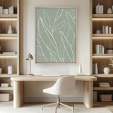 Everson Foliage IV (Canvas) Large (903mm W x 1109mm H)