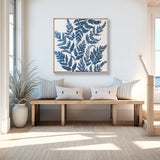 Fern Whisper III (Canvas) Large (860mm W x 860mm H)