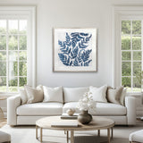 Fern Whisper III Small (550mm W x 550mm H) / Standard Clear Glass