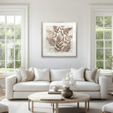 Fern Whisper VI Small (550mm W x 550mm H) / Standard Clear Glass