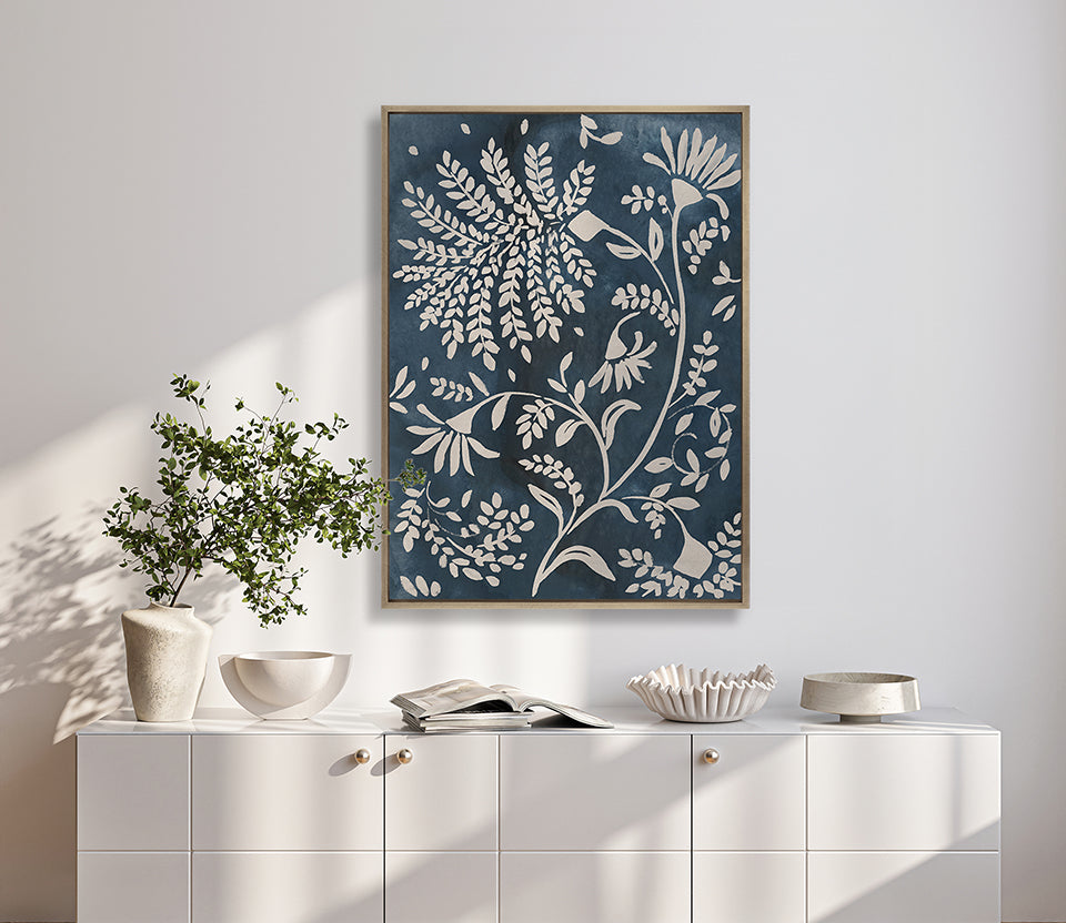 Filigree Floral I (Canvas)