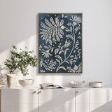 Filigree Floral I (Canvas) Large (903mm W x 1109mm H)
