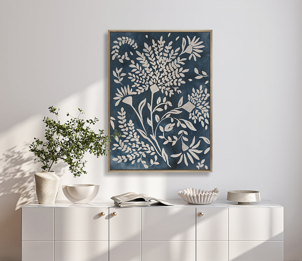 Filigree Floral II (Canvas)