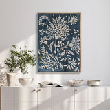 Filigree Floral II (Canvas) Large (903mm W x 1109mm H)