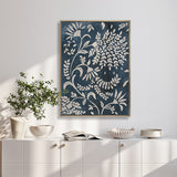 Filigree Floral III (Canvas) Large (903mm W x 1109mm H)