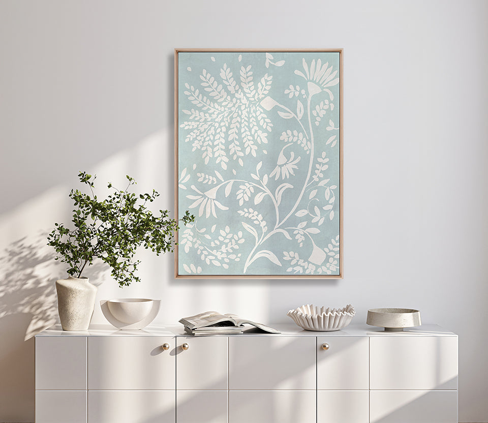 Filigree Floral IV (Canvas)