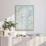 Filigree Floral V (Canvas) Large (903mm W x 1109mm H)