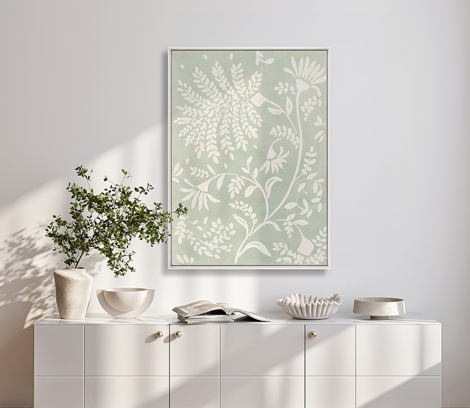Filigree Floral VII (Canvas)