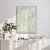 Filigree Floral VIII (Canvas) Large (903mm W x 1109mm H)