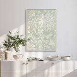 Filigree Floral IX (Canvas) Large (903mm W x 1109mm H)