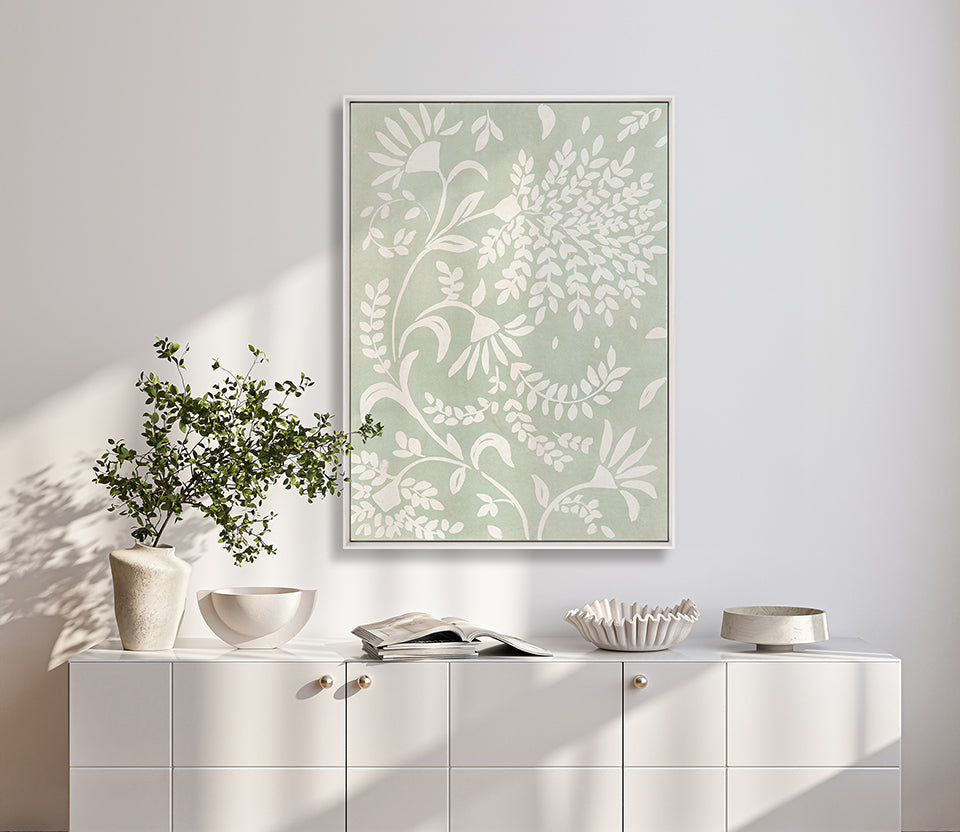 Filigree Floral IX (Canvas)