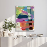 Fiore Abstract I (Canvas) Large (903mm W x 1109mm H)