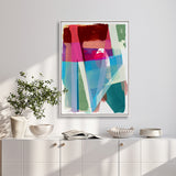 Fiore Abstract II (Canvas) Large (903mm W x 1109mm H)