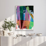 Fiore Abstract III (Canvas) Large (903mm W x 1109mm H)