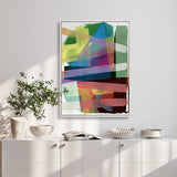 Fiore Abstract IV (Canvas) Large (903mm W x 1109mm H)