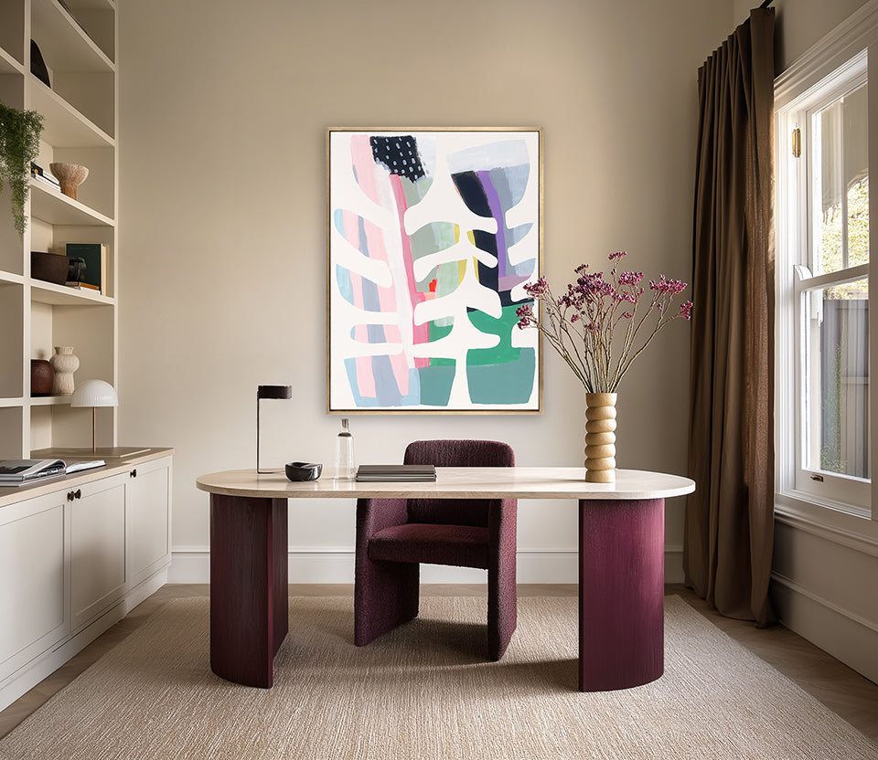 Fitzroy Botanics II (Canvas) Large (903mm W x 1109mm H)