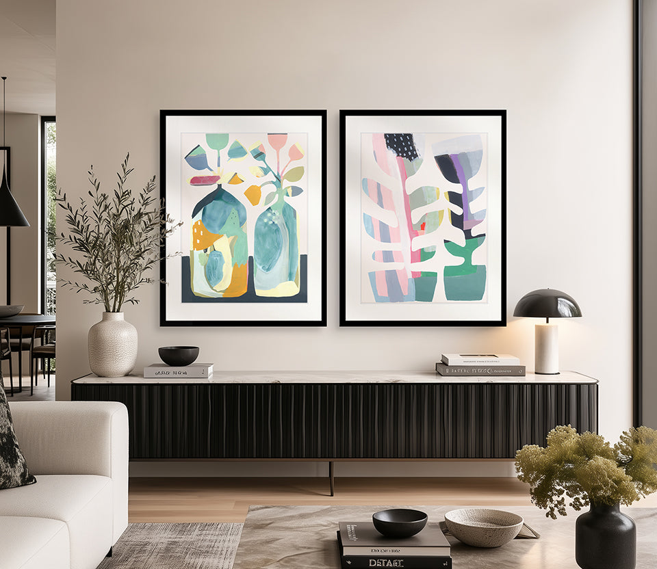 Fitzroy Botanics III X-Large (1000mm W x 1400mm H) / Clear Acrylic