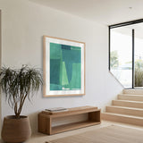 Flinders Lane Abstract VII X-Large (1000mm W x 1400mm H) / Clear Acrylic