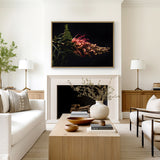 Floral Lens II (Canvas) Large (903mm W x 1109mm H)