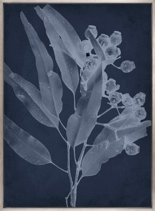 Foliage Splendour (Indigo) I (Canvas)