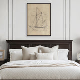 Fourwinds Sail I (Canvas) Large (903mm W x 1109mm H)