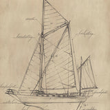 Fourwinds Sail I (Canvas) Large (903mm W x 1109mm H)