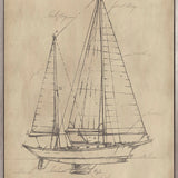 Fourwinds Sail III (Canvas) Large (903mm W x 1109mm H)