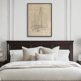 Fourwinds Sail III (Canvas) Large (903mm W x 1109mm H)