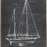 Fourwinds Sail IV (Canvas) Large (903mm W x 1109mm H)