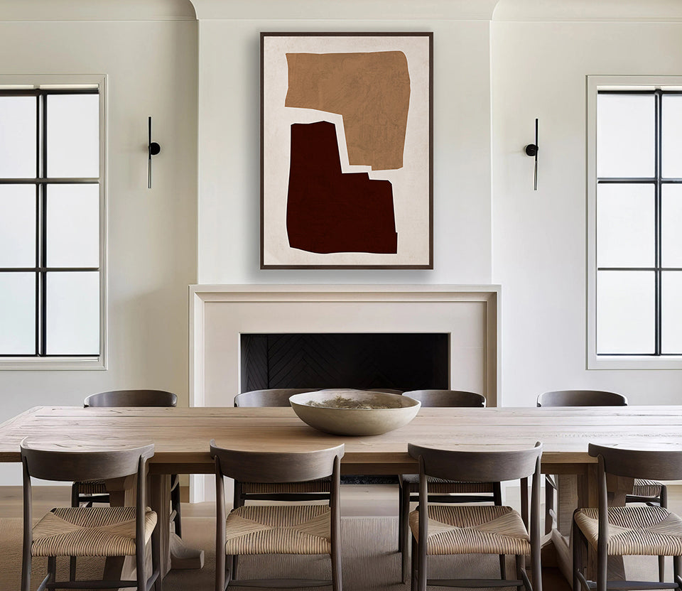 Fragments Abstract I (Canvas)