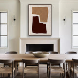 Fragments Abstract I (Canvas) Large (903mm W x 1109mm H)