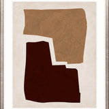 Fragments Abstract I Small (465mm W x 560mm H) / Standard Clear Glass