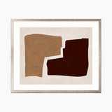 Fragments Abstract I Small (465mm W x 560mm H) / Standard Clear Glass