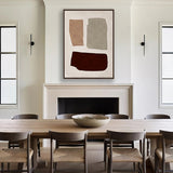 Fragments Abstract II (Canvas) Large (903mm W x 1109mm H)