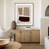 Fragments Abstract II Small (465mm W x 560mm H) / Standard Clear Glass