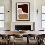 Fragments Abstract III (Canvas) Large (903mm W x 1109mm H)