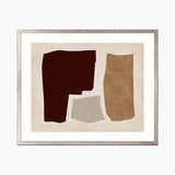 Fragments Abstract III Small (465mm W x 560mm H) / Standard Clear Glass