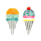 Freya Sorbet II (Canvas) Large (903mm W x 1109mm H)