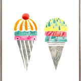 Freya Sorbet III (Canvas) Large (903mm W x 1109mm H)