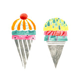 Freya Sorbet III (Canvas) Large (903mm W x 1109mm H)