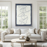 Drifting Lines II X-Large (1048mm W x 1458mm H)
