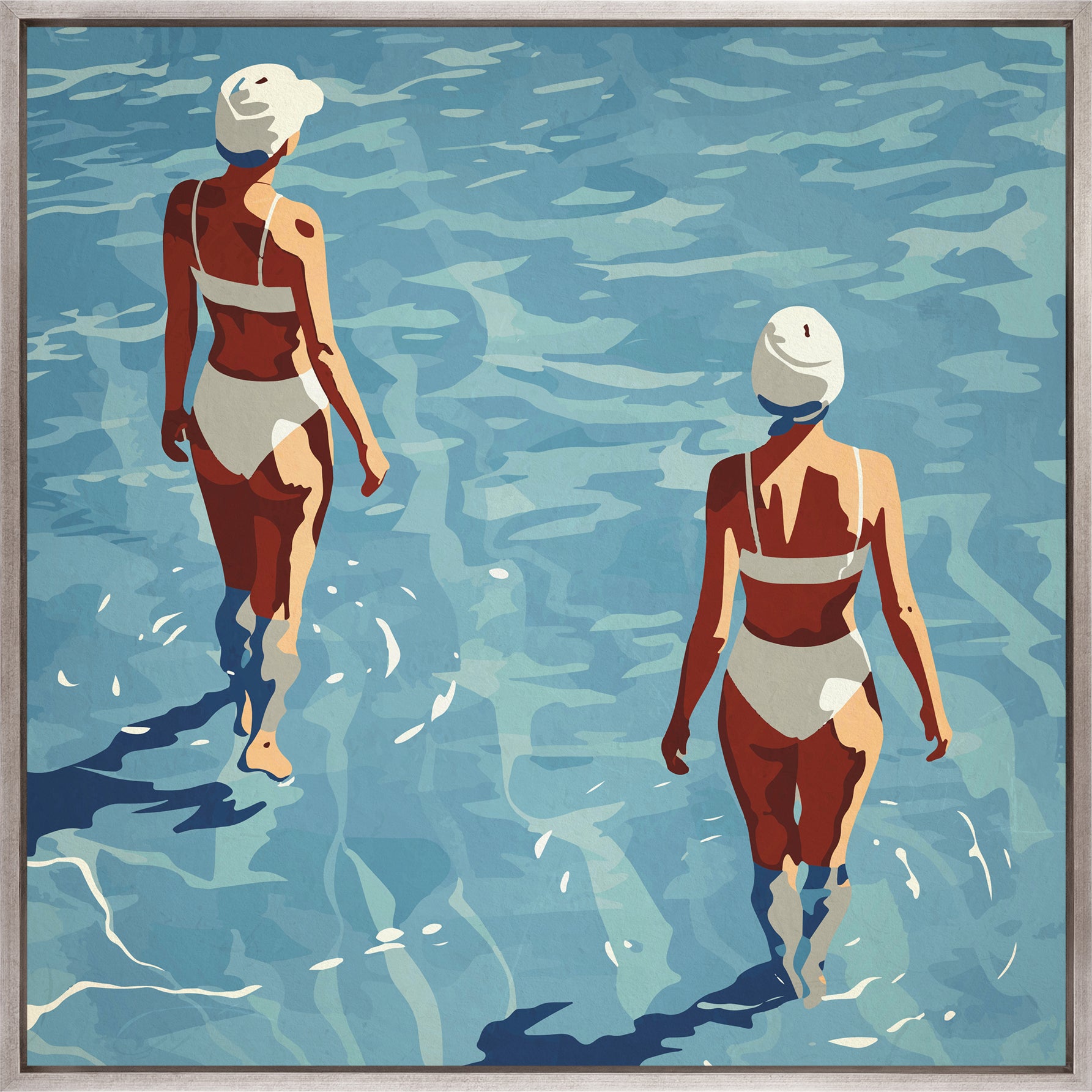 Gemini Reflections I (Canvas)
