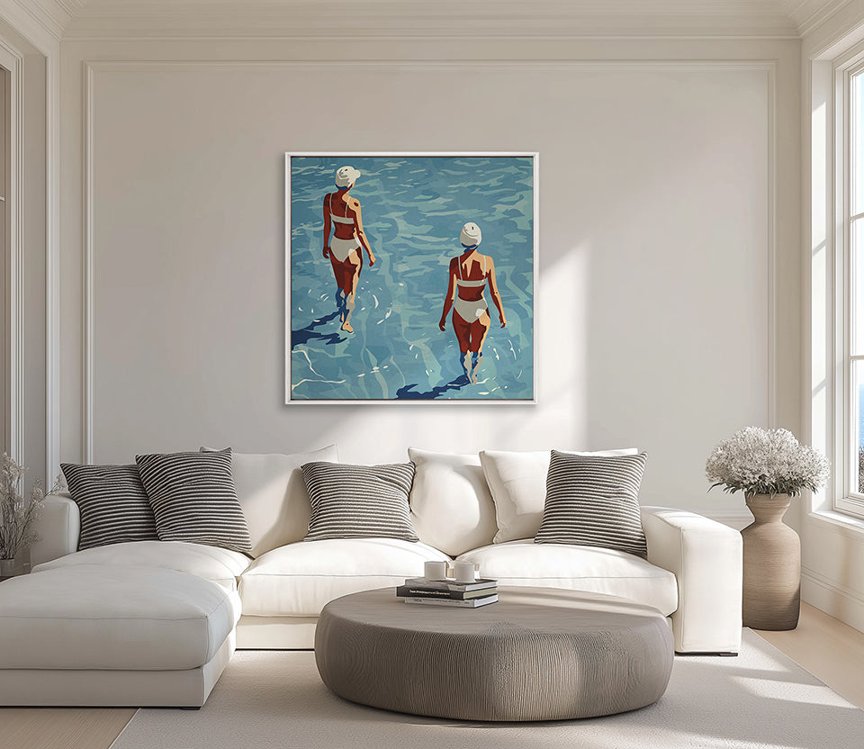 Gemini Reflections I (Canvas)