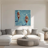 Gemini Reflections I (Canvas) Large (860mm W x 860mm H)