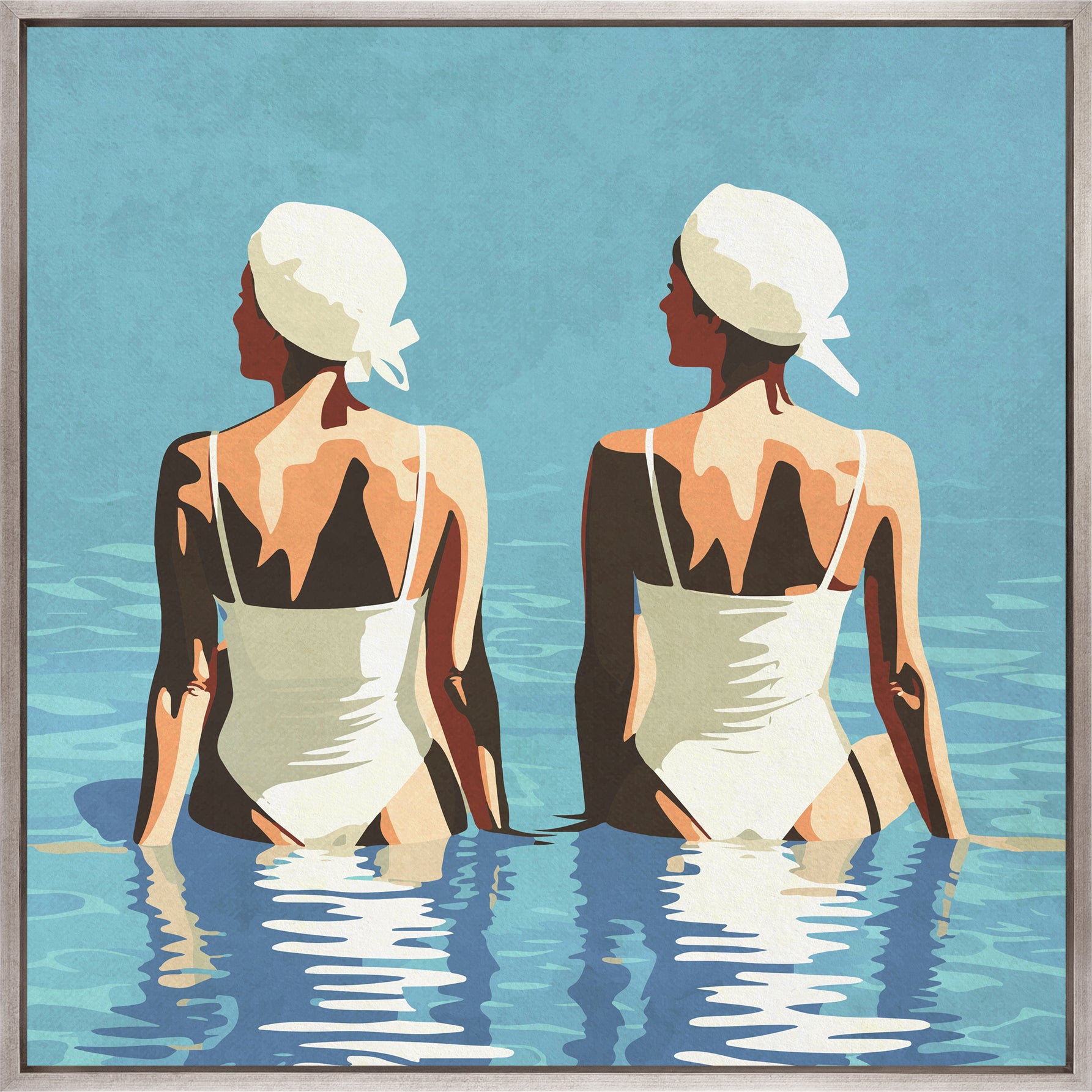 Gemini Reflections II (Canvas)
