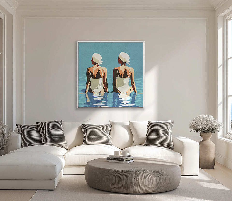 Gemini Reflections II (Canvas)