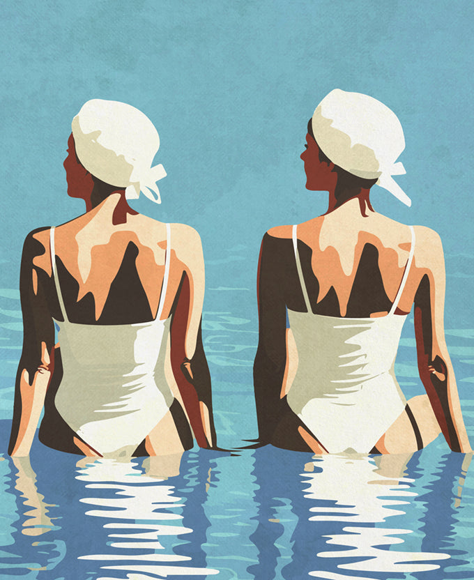 Gemini Reflections II (Canvas) Large (860mm W x 860mm H)